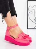 Pantofi Casual Dama 3AH61 Fucsia | Mei » MeiShop.Ro