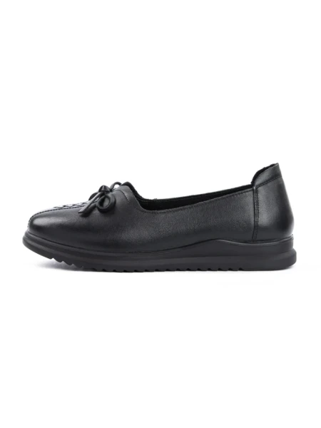 Pantofi Casual Dama din piele naturala 66-5 BLACK | ADVANCER