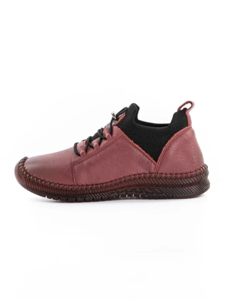 Pantofi Casual Dama din piele naturala 2051X WINE | ADVANCER