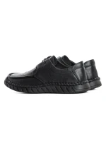 Mocasini Barbati din piele naturala 83053-1 BLACK | MELS