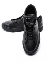 Pantofi Sport Dama din piele naturala 90985S Negru » MeiShop.Ro