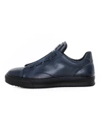 Pantofi Sport Barbati din piele naturala 90985 Albastru inchis » MeiShop.Ro