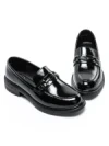 Pantofi Casual Dama din piele naturala 30024L BLACK | FORMAZIONE