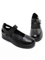 Pantofi Casual Dama din piele naturala 3510801 BLACK | FORMAZIONE