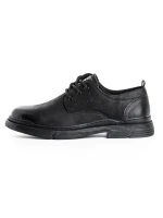 Pantofi Barbati din piele naturala  806003 Negru » MeiShop.Ro