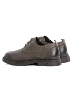 Pantofi Barbati din piele naturala  806003 Gri » MeiShop.Ro