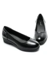 Balerini Dama din piele naturala 9723 BLACK | GALOP