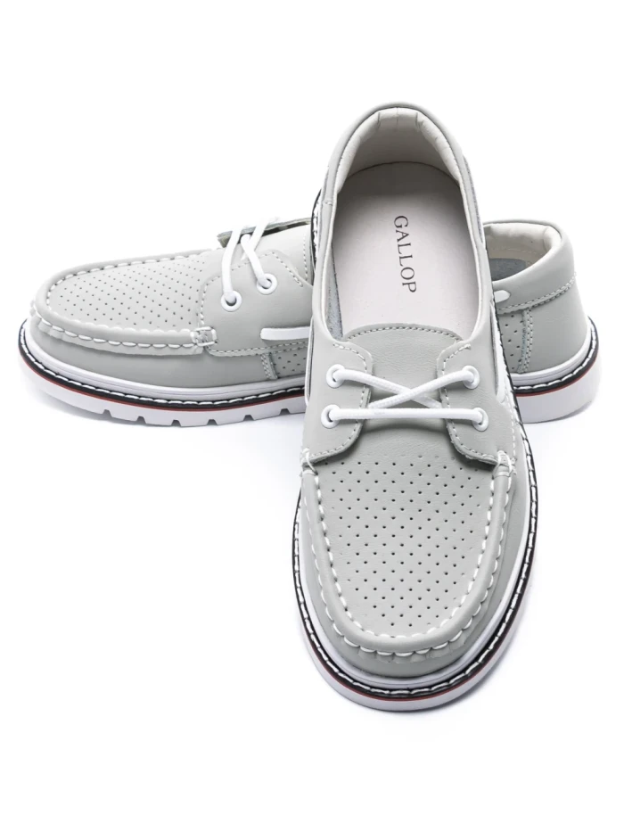 Pantofi Casual Dama din piele naturala K98104 GREY | GALOP