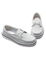 Pantofi Casual Dama din piele naturala K98104 GREY | GALOP