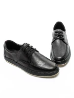 Pantofi Casual Barbati din piele naturala B24513 BLACK | BERLINER