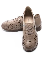 Pantofi Casual Dama din piele naturala 9067 APRICOT | GALOP