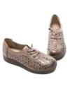 Pantofi Casual Dama din piele naturala 9067 APRICOT | GALOP