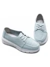 Pantofi Casual Dama din piele naturala K98820 LIGHT GREEN | GALOP