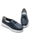 Pantofi Casual Dama din piele naturala K98820 DARK BLUE | GALOP