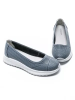 Balerini Dama din piele naturala K98821 BLUE | GALOP