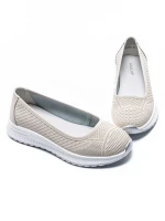 Balerini Dama din piele naturala K98821 APRICOT | GALOP