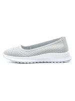 Balerini Dama din piele naturala K98821 GREY | GALOP