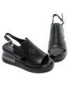 Sandale Dama din piele naturala 8130 BLACK | ADVANCER
