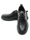 Pantofi Casual Barbati din piele naturala 883L-17 BLACK | ADVANCER