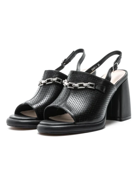 Sandale Dama din piele naturala K347-1 BLACK | ADVANCER