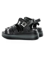 Sandale Dama din piele naturala 20295 BLACK | ADVANCER
