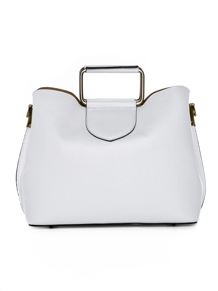 Genti Dama Din Piele Naturala GD31 WHITE | FORSETI