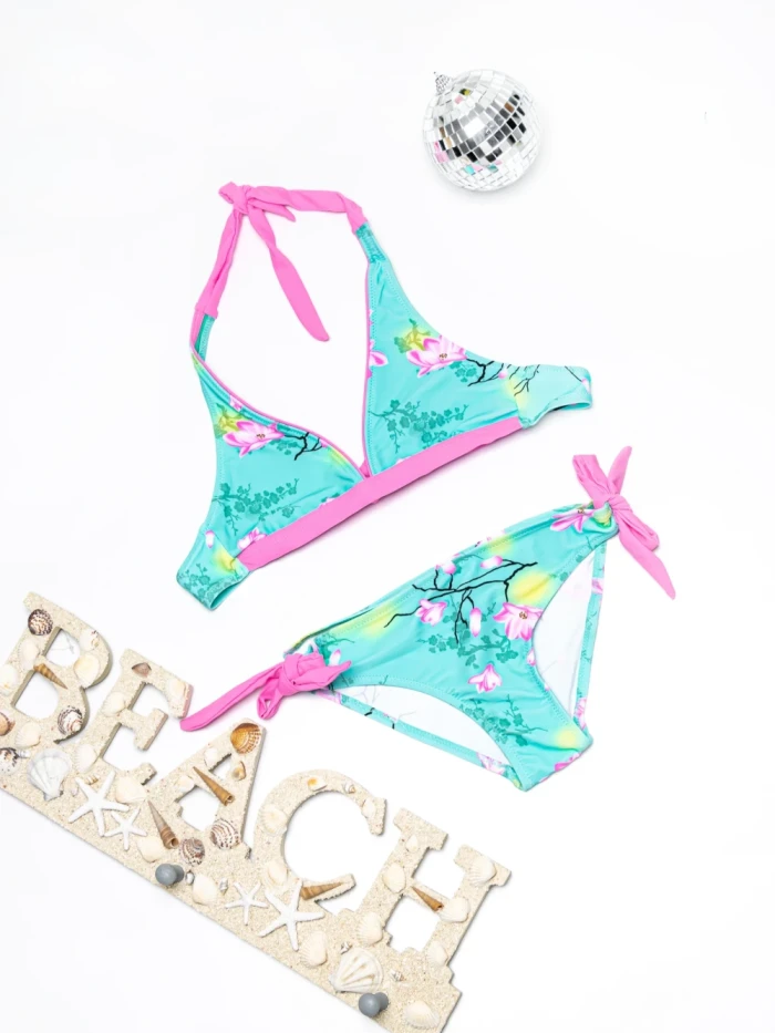 Costum de baie fete X66 VERDE | MEINA