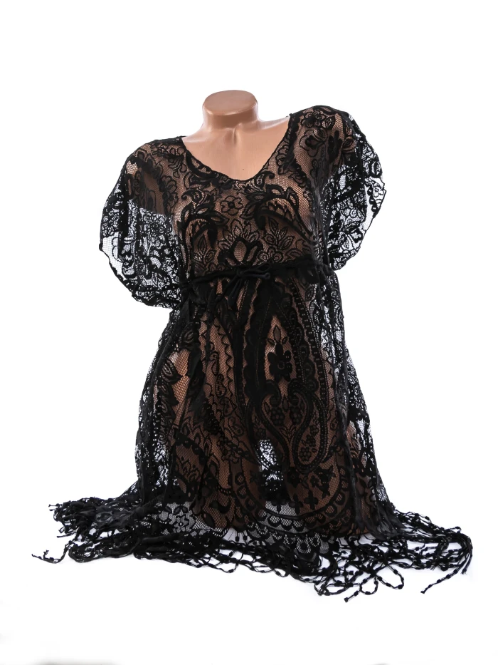 Rochie de Plaja 216 Negru » MeiShop.Ro
