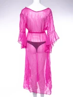 Rochie de Plaja 306 Fucsia » MeiShop.Ro