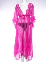 Rochie de Plaja 306 Fucsia » MeiShop.Ro