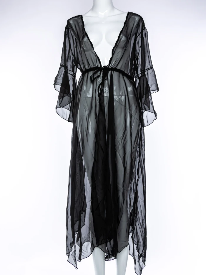 Rochie de Plaja 306 Negru » MeiShop.Ro
