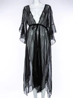 Rochie de Plaja 306 Negru » MeiShop.Ro