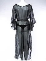 Rochie de Plaja 306 Negru » MeiShop.Ro