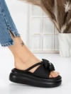 Papuci Dama cu Platforma 8570 BLACK | MEI