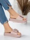 Papuci Dama cu Talpa Joasa 3AW319 PURPLE | MEI