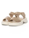 Sandale Dama din piele naturala 82605 APRICOT | BERLINER