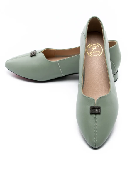 Balerini Dama 11-211 Verde » MeiShop.Ro