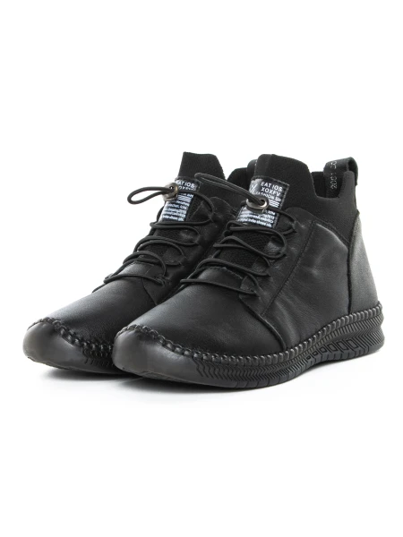Ghete Dama din piele naturala 2061X Negru | Advancer » MeiShop.Ro