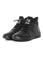 Ghete Dama din piele naturala 2061X Negru | Advancer » MeiShop.Ro