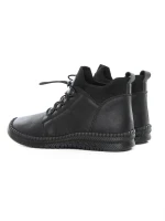 Ghete Dama din piele naturala 2061X Negru | Advancer » MeiShop.Ro