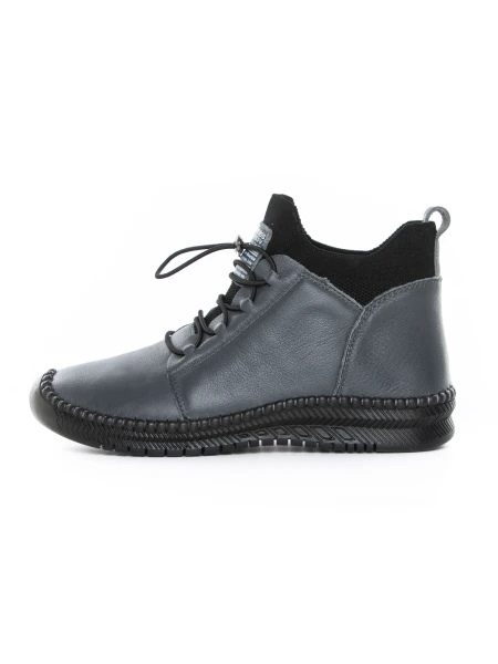 Ghete Dama din piele naturala 2061X Gri | Advancer » MeiShop.Ro