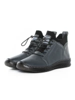 Ghete Dama din piele naturala 2061X Gri | Advancer » MeiShop.Ro
