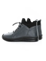 Ghete Dama din piele naturala 2061X Gri | Advancer » MeiShop.Ro