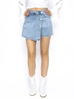 Blugi Scurti Dama SL1703 ALBASTRU | MINA