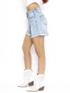 Blugi Scurti Dama RF120 ALBASTRU | MINA