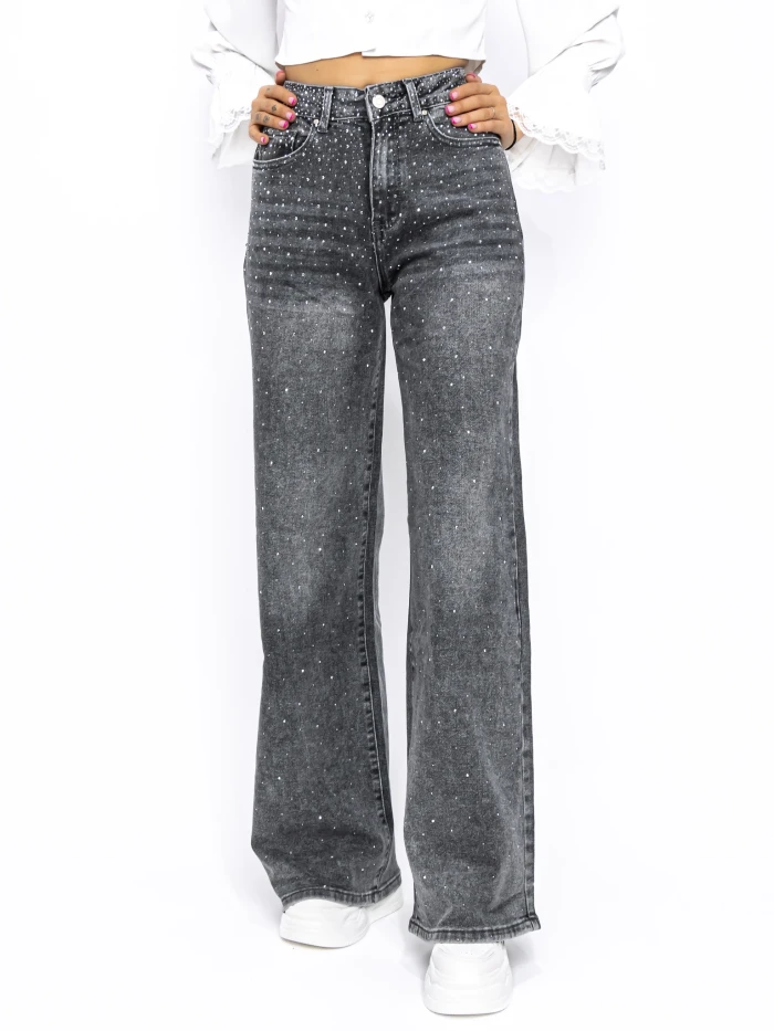 Blugi Dama KL516-6 Gri | Mina » MeiShop.Ro