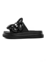 Papuci Dama cu Talpa Joasa 8899-10 BLACK | FASHION