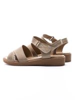 Sandale Dama din piele naturala 52033 APRICOT | FORMAZIONE