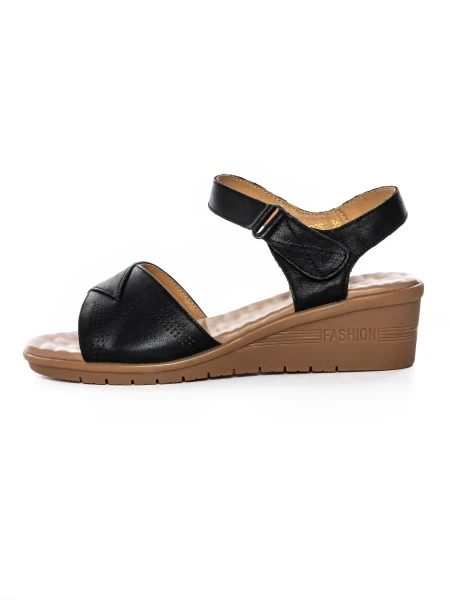 Sandale Dama cu Talpa Joasa 22002S Negru | Formazione » MeiShop.Ro