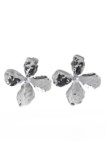 Cercei de Dama E130 Argintiu | Mei » MeiShop.Ro